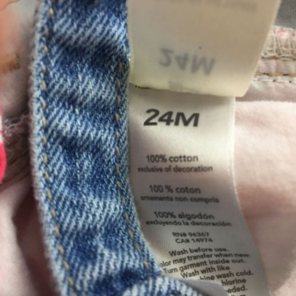 OshKosh Bgosh Kids 24M Overall Dress - Picture 6 of 6